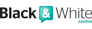 black and white centre  albacete logo